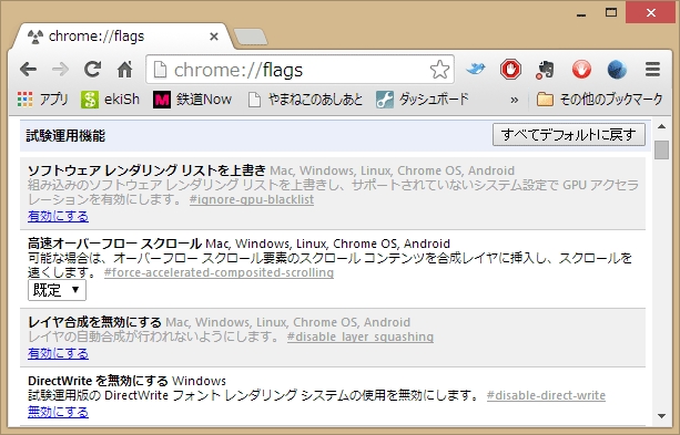 Google Chrome でフォントがおかしくなった やまねこのあしあと